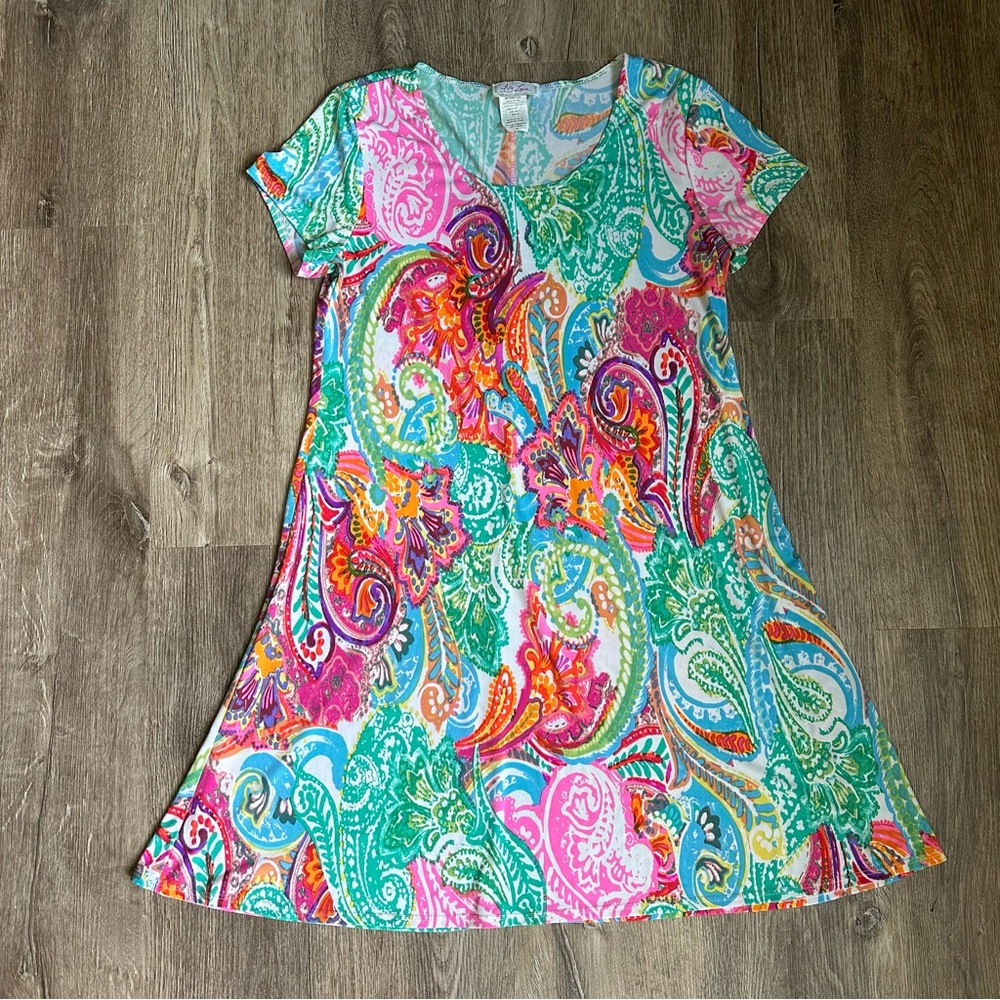 IVY LANE Colorful Paisley Women’s Dress